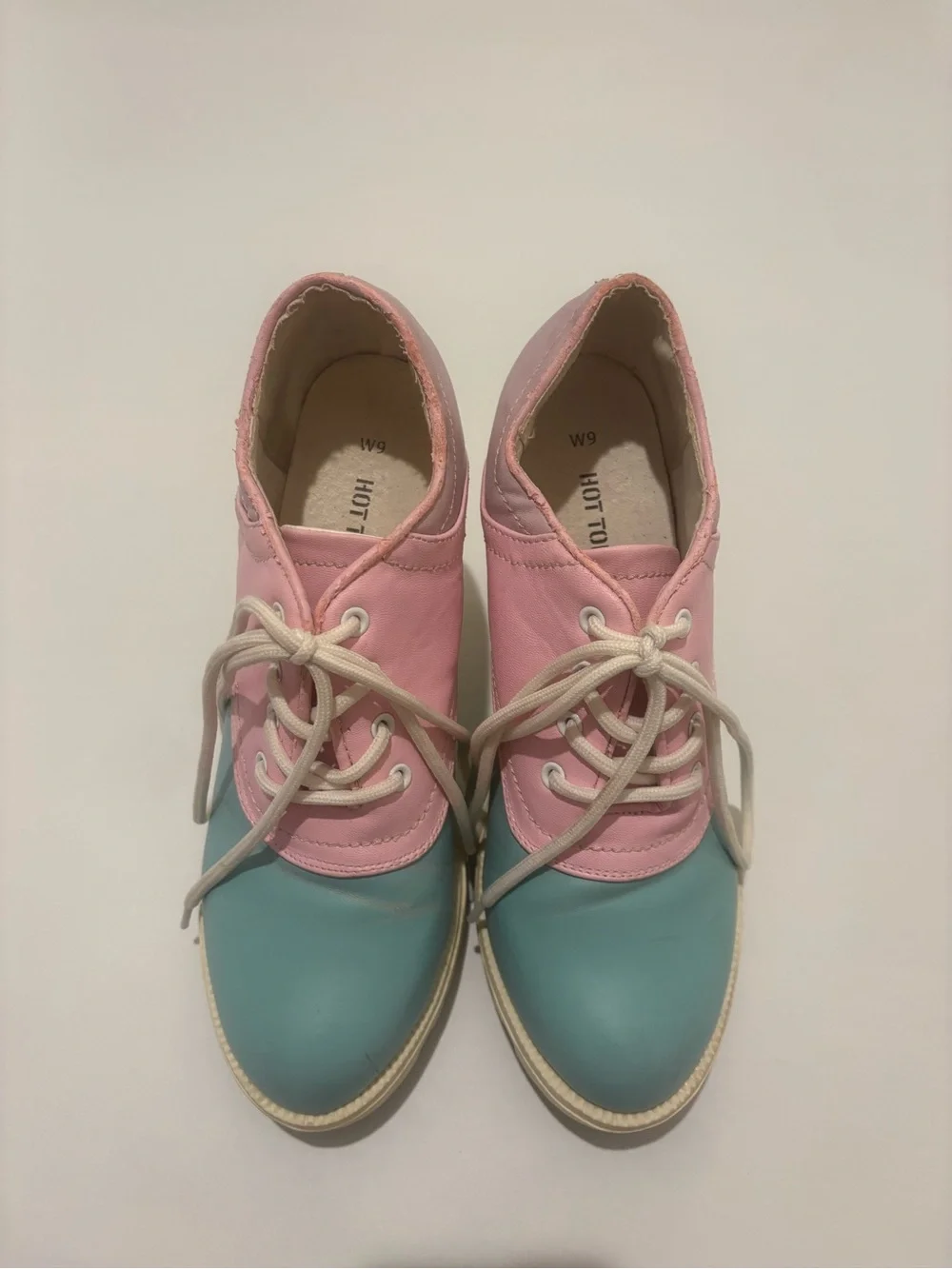 Hot Topic Pastel Platform Oxford Heels- Womens 6
